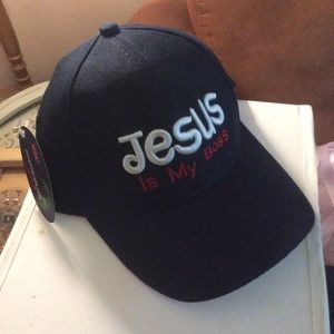 Jesus is my boss cap
